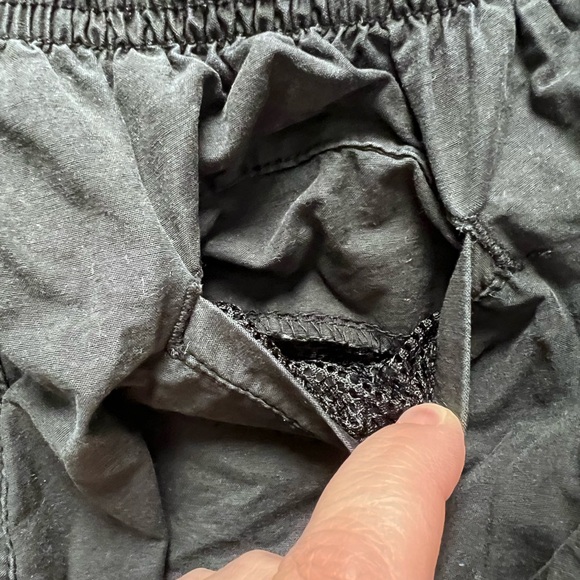 Cherokee Boys Black Pants Charcoal piping Size 8 / 10 Elastic Waist Drawstring - Picture 7 of 9